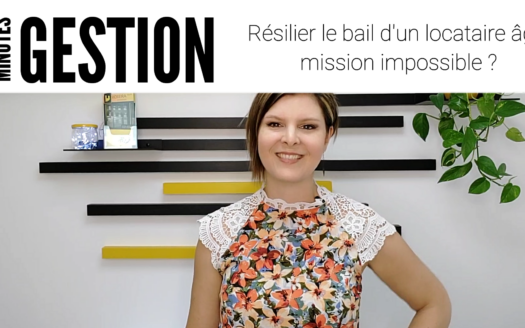 Vidéo sur la résiliation bail locataire agé